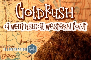 Goldrush Font Download