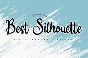 Best Silhouette Font Download