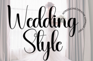 Wedding Style Font Download