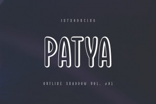 Patya shadow Font Download