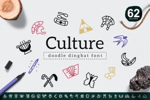 Culture Dingbat Font Download