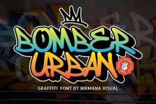 Bomber Urban - Graffiti Font Font Download