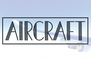 Aircraft Font Download
