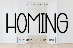 Homing Font Download