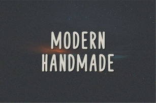 Modern Handmade Font Download