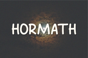 Hormath Font Download