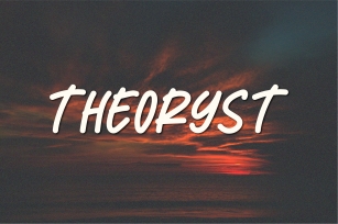 Theoryst Font Download