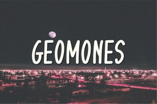 Geomones Font Download