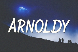 Arnoldy Font Download