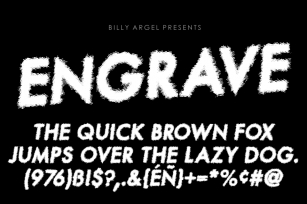 ENGRAVE TYPE Font Download