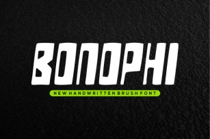 Bonophi Font Download