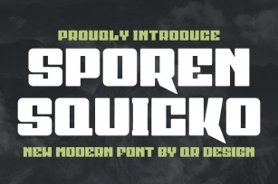 Sporen Squicko Font Download