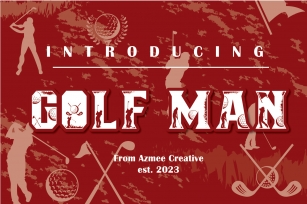 Golf Man Font Download