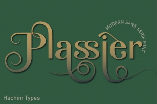 Plassier Font Download