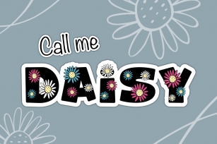 Call Me Daisy Font Download