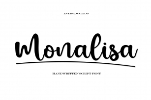 Monalisa Font Download