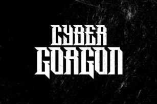 Cyber Gorgon Font Font Download