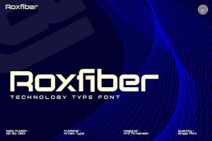 Roxfiber Font Download