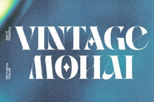 Vintage Mohai - Logo Font Font Download