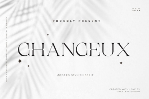 Chanceux Modern Stylish Serif Font Download