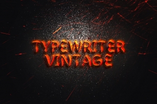 Typewriter Vintage Font Download