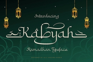Kabyah Ramadhan Typeface Font Download