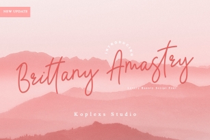 Brittany Amastry Font Download