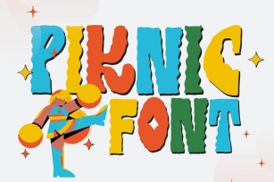 Piknic Handdrawn Font Font Download