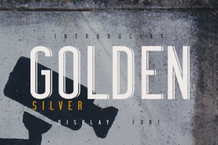 Golden Silver Font Download