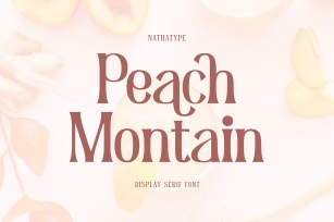 Peach Montai Font Download