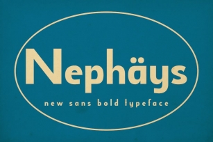 Nephays Typeface Font Download