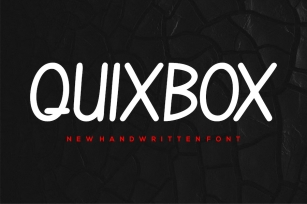 Quixbox Fonts Font Download