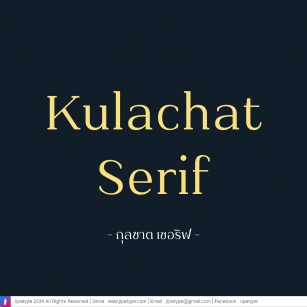 Kulachat Serif Font Download