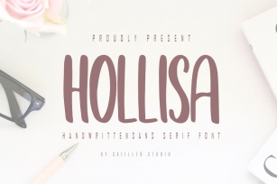 Hollisa - Handwritten Sans Serif Font Font Download
