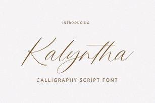 Kalyntha Font Download