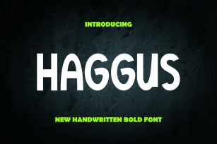 Haggus Fonts Font Download