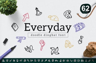 Everyday Dingbat Font Download