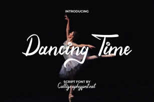 Dancing Time Font Download
