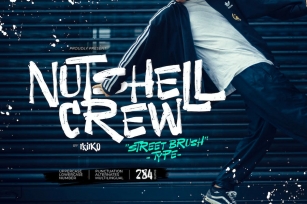Nutshell Crew - Street Brush Type Font Download