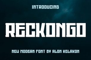 Reckongo Font Download