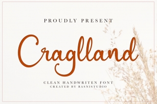 Craglland Font Download