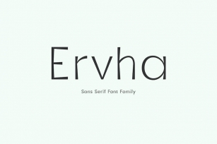 Ervha Sans Serif Font Family Font Download