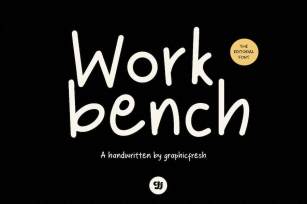 Workbench - The Handwriting Editorial Font Font Download