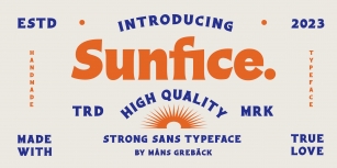 Sunfice Font Download