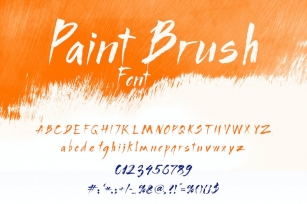 Paint Brush Font Font Download