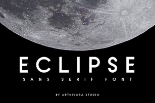 Eclipse - Sans Serif Font Font Download