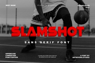Slam Shot - Sans Serif Fonts Font Download