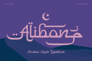 Alibon Arabic Typeface Font Download
