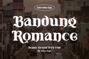 Bandung Romance Font Download