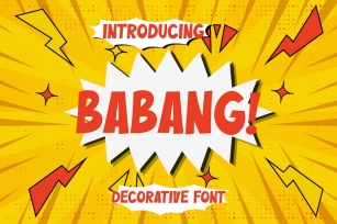 Babang - Display Font Font Download